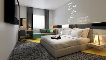 1 bedroom, minibar, in-room safe, desk
