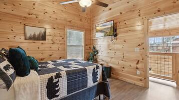 Kulübe, 2 Yatak Odası | 2 yatak odası, ücretsiz kablosuz İnternet