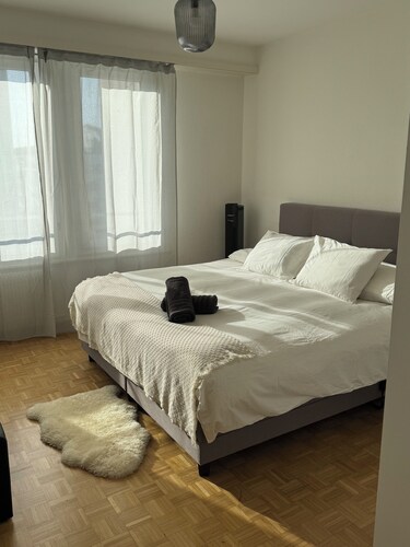 5th floor, charming 2-bedroom apartment , Centre of Geneva