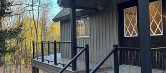 NEW! Cozy 3-bedroom 2-bath, 175 ft on Betsie River, 1 mile to Crystal Mountain