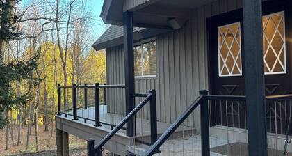 NEW! Cozy 3-bedroom 2-bath, 175 ft on Betsie River, 1 mile to Crystal Mountain