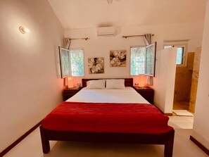 3 bedrooms, WiFi, bed sheets - Peaceful villa with garden and swimming pool - 300 m from the beach (Las Terrenas)