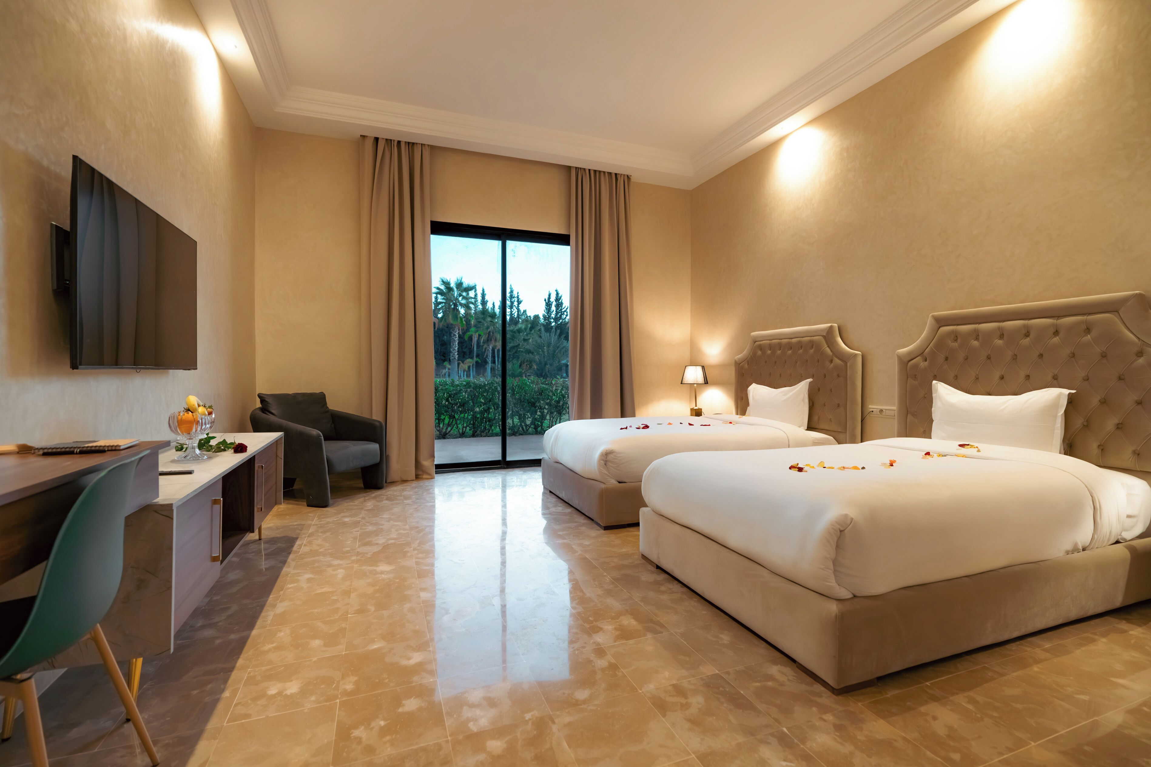 Premium bedding, pillow-top beds, minibar, in-room safe