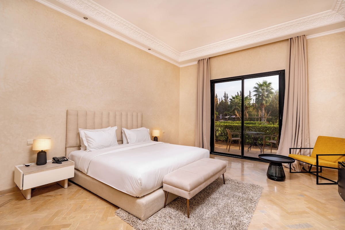 Kamar Double | 1 kamar tidur, seprai premium, bantalan ekstra lembut, dan minibar