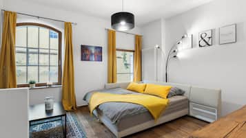 1 Schlafzimmer, Schreibtisch, Reisekinderbett, kostenloses WLAN