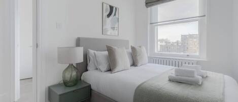 2 bedrooms, iron/ironing board, travel crib, WiFi