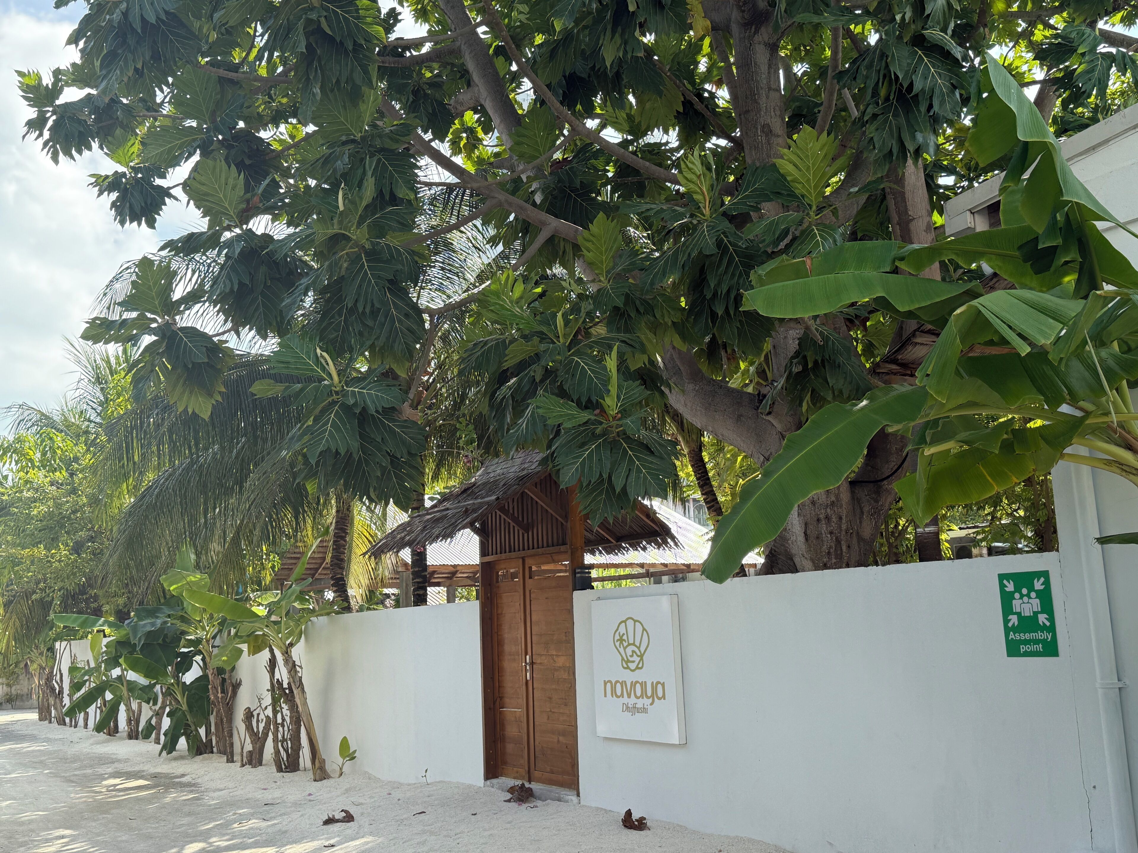 Fassade der Unterkunft