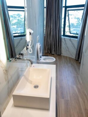 Chambre Double, vue mer | Salle de bain