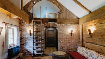 Smart TV y chimenea