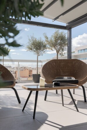Apartment, Mountain View | Balcony - Athens Golden Light Premium Residence (Athens)