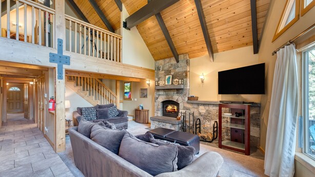 Unclassified image, 1 of 42, button - Ember by Avantstay Majestic Entertainers Home w Pine Tree Views Close to Meek s Bay (Tahoma)