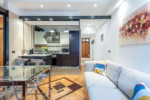 Smart TV, books, music library, video library