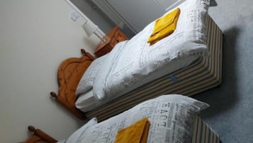 3 sovrum, strykjärn/strykbräda och sängkläder