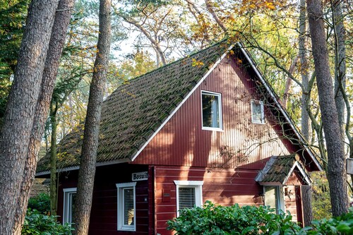 Attractive and comfortable Swedish vacation home in forest and close to dunes