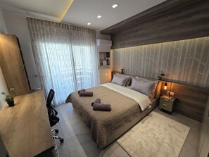 3 bedrooms, desk, iron/ironing board, travel cot - Εκθαμβωτικό, ρομαντικό διαμέρισμα στην καρδιά μιας άκρως ερωτικής πόλης! (Thessaloniki)