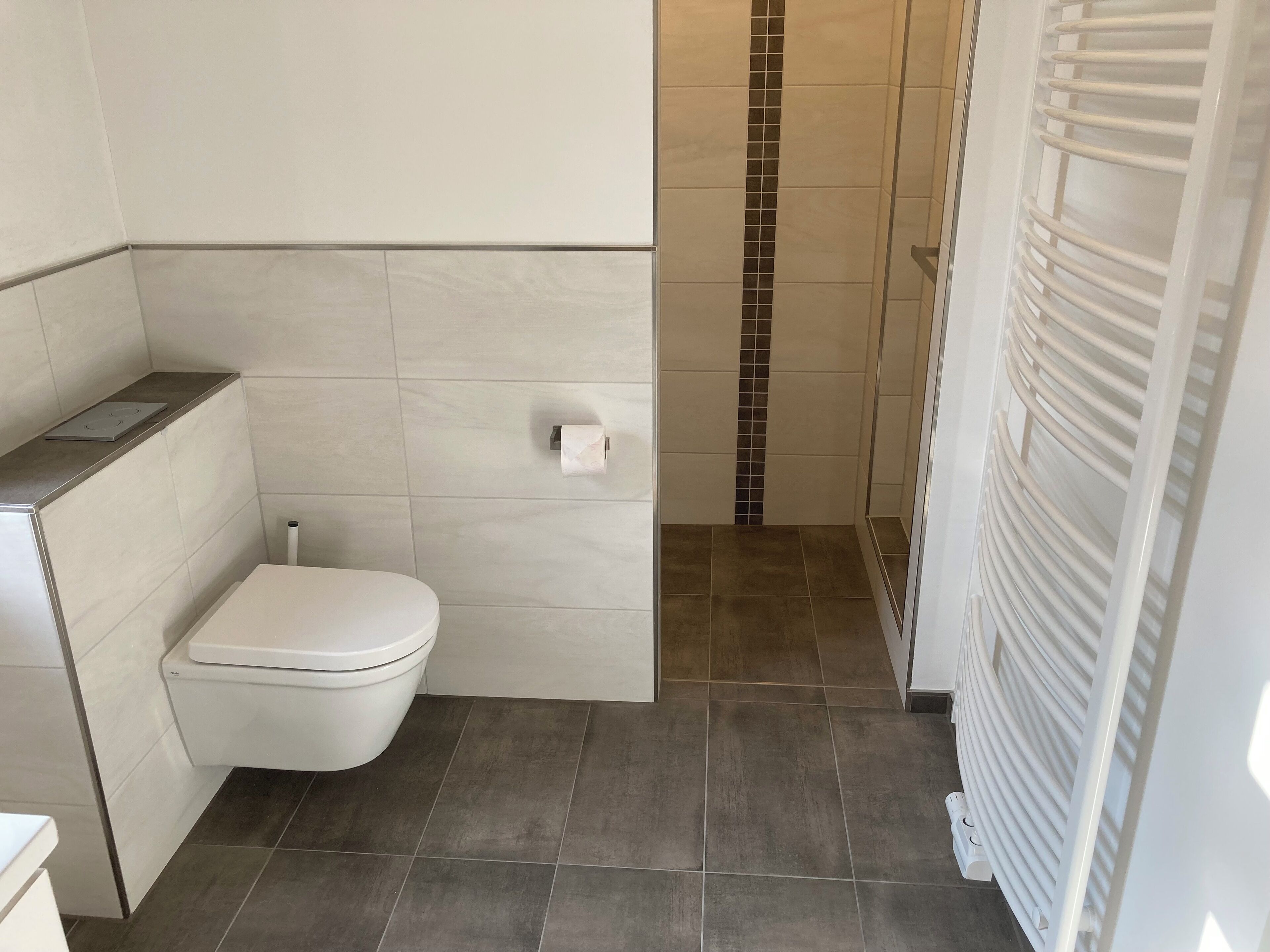 Secador de cabelo, toalhas de banho, sabonete 