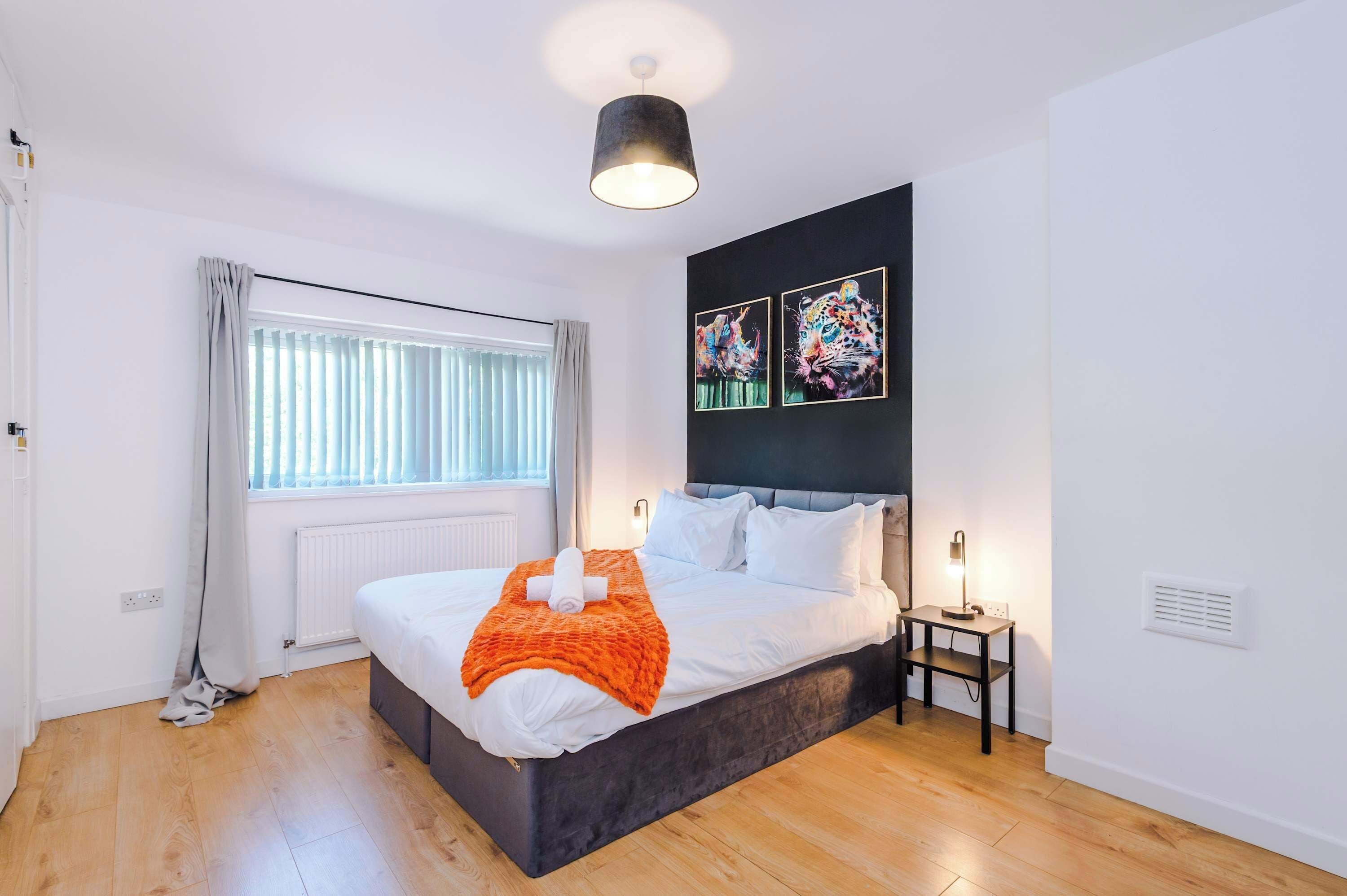 4 soverom, strykejern/-brett, reiseseng for barn og wi-fi