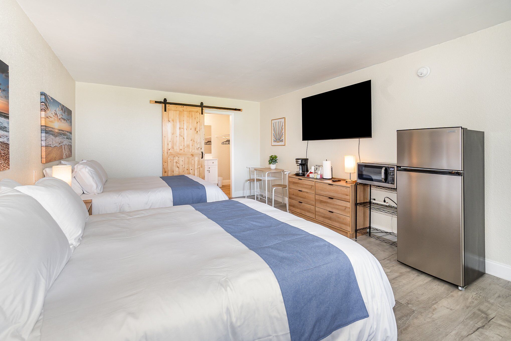 1 dormitorio, cuna de viaje, wifi gratis y ropa de cama