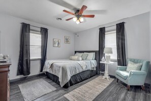 3 chambres, bureau, lit parapluie, Wi-Fi gratuit