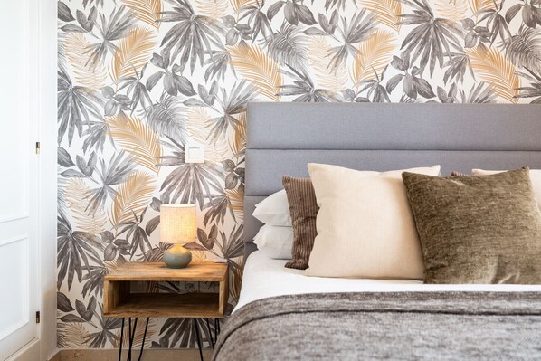 2 makuuhuonetta, silitysrauta/-lauta, ilmainen Wi-Fi, vuodevaatteet