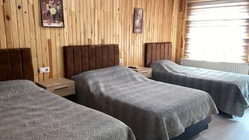 Desk, laptop workspace, free WiFi