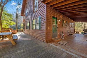 Outdoor dining - Talking Waters - Fishing Camp (Blue Ridge)