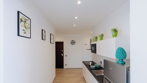 Apartemen Deluks | Dapur pribadi | Mesin espresso, ketel listrik, dan pemanggang roti
