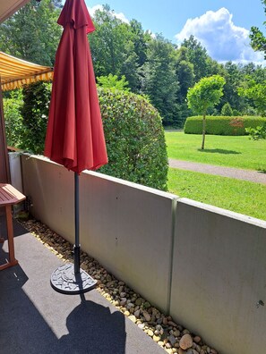 Terrace/patio - Hiking-biking-relaxing in the Palatinate Forest Nature Park (Ludwigswinkel)