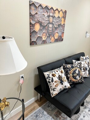 Luxury Apartment, Patio | Living area - Huffman Extended Stay Suites (Minden)