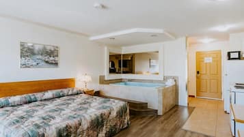 Suite, 1 King Bed, Kitchenette | 1 bedroom, soundproofing, free WiFi