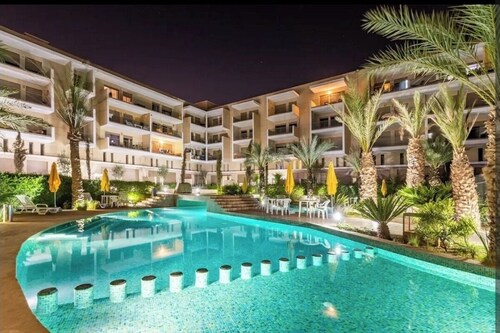 Appart luxueux à Marrakech,vue splendide sur la ville & les montagnes de l'Atlas