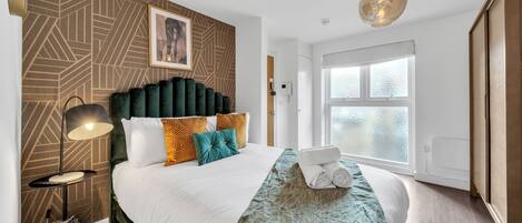 Skrivebord, strygejern/strygebræt, weekendseng, Wi-Fi