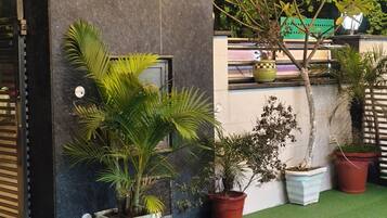 Façade de l’hébergement