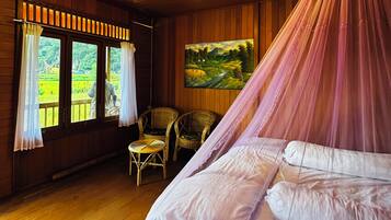 1 bedroom, in-room safe, WiFi, bed sheets