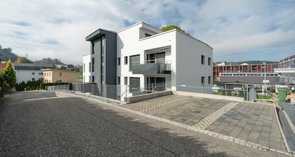 Penthouse Swiss Escape | Rooftop Terrace + Parking + Hi-Speed WiFi