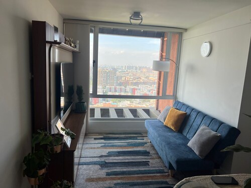Room with view of the city in Fontibon