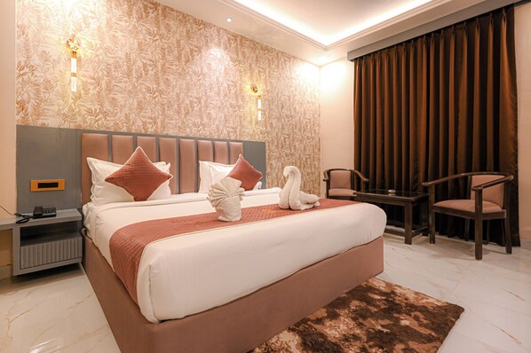 Executive Double Room | Cadar kapas Mesir, peralatan tempat tidur premium, tilam berlapik