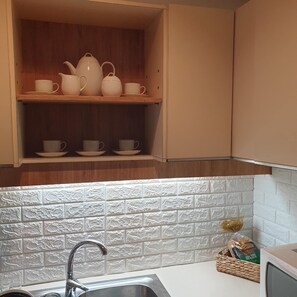 Apartment | Private kitchen - Sagma Athens House Metro Panormou (Athens)