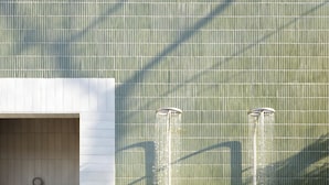 A greenhouse with a metal fence, potted plants, and a hat on the ground. - The Maidstone New Orleans (New Orleans)