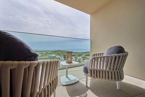 Suite, sjøutsikt | Utsikt fra balkong