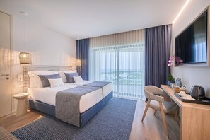 Twin Room, Sea View | Minibar, in-room safe, blackout drapes, iron/ironing board - The Editory By The Sea Lagos Hotel (Lagos)