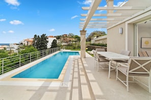 4 outdoor pools, pool umbrellas, pool loungers - Suite Home Villas with Private Pools by Explore Andros (Andros)
