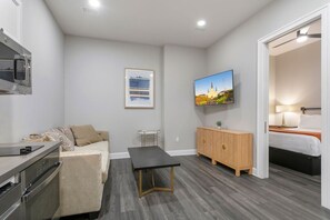 1 bedroom, iron/ironing board, bed sheets