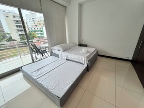 1 غرفة نوم وواي فاي وملاءات أسرّة