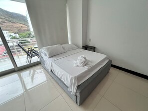 1 غرفة نوم وواي فاي وملاءات أسرّة