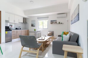 Familienapartment, Stadtblick | Wohnbereich