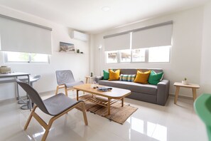 Family Apartment, City View | Living area | TV - Landa Mar Boca Chica (Boca Chica)