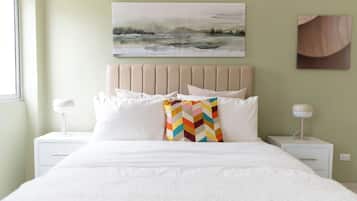 Family Apartment, City View | 1 bedroom, in-room safe, laptop workspace, blackout drapes