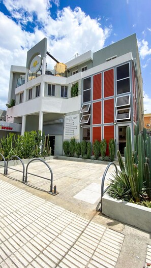 Fassade der Unterkunft