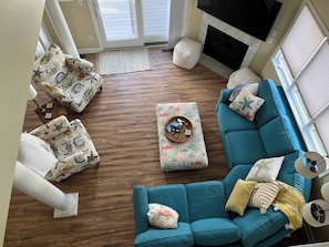 Smart TV, fireplace, offices - Luxury Waterfront Oasis with Pool & Beach Access (Ocean City)